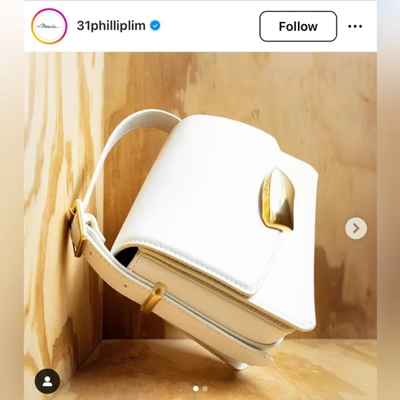 3.1 Phillip Lim ID Shoulder Bag White - Picture 2 of 13